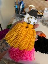 Load image into Gallery viewer, Button Tassle Earrings
