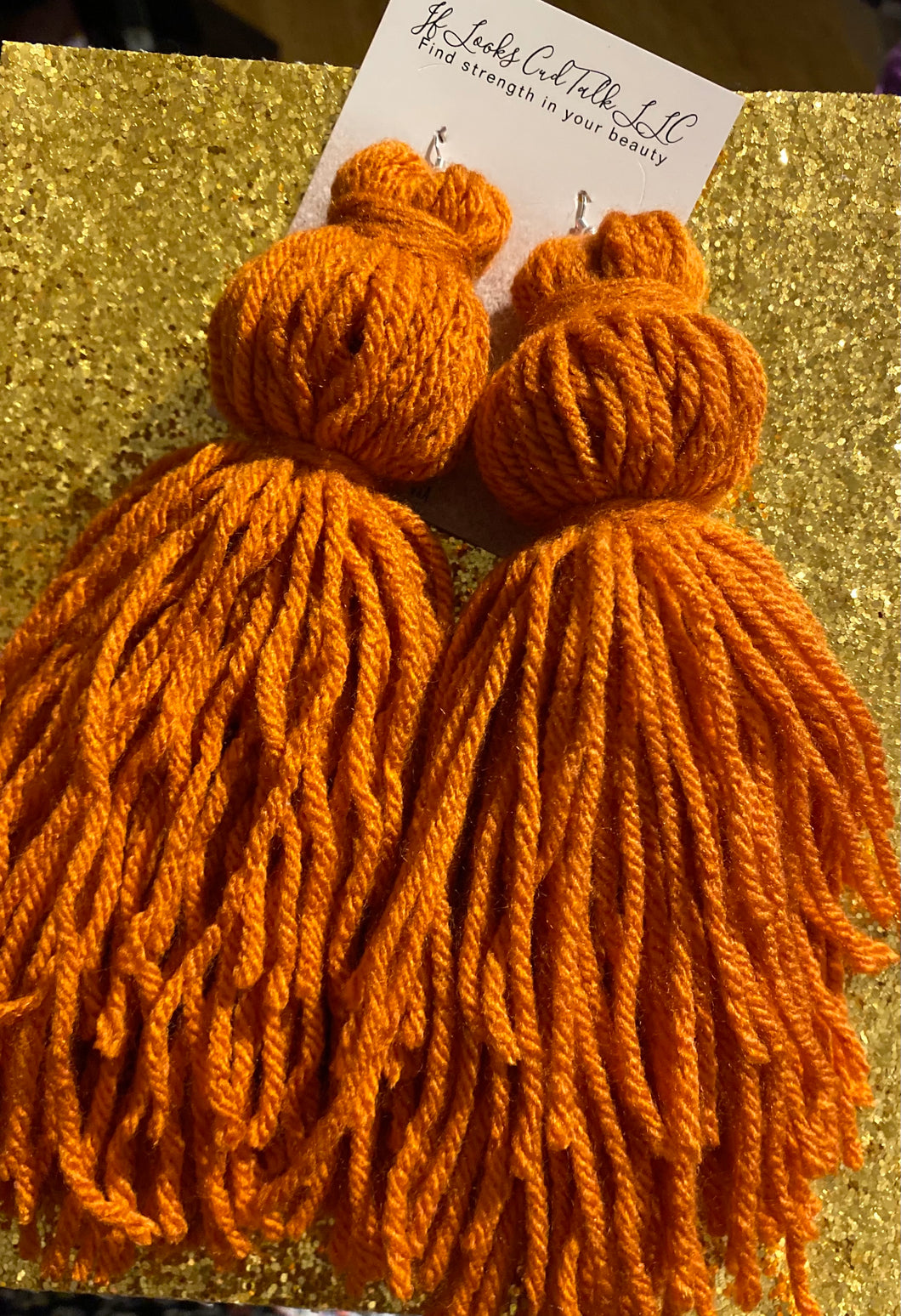 Two Knot Tassle Earrings