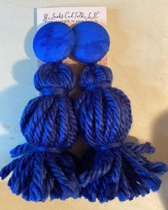 Button Knotted Tassle