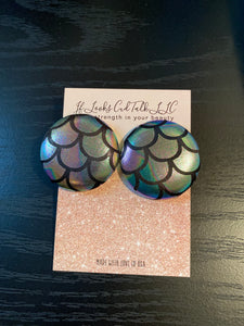 Button Earrings