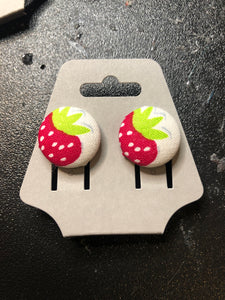 Button Earrings for girls