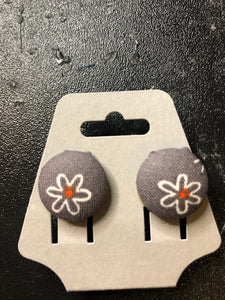 Button Earrings for girls